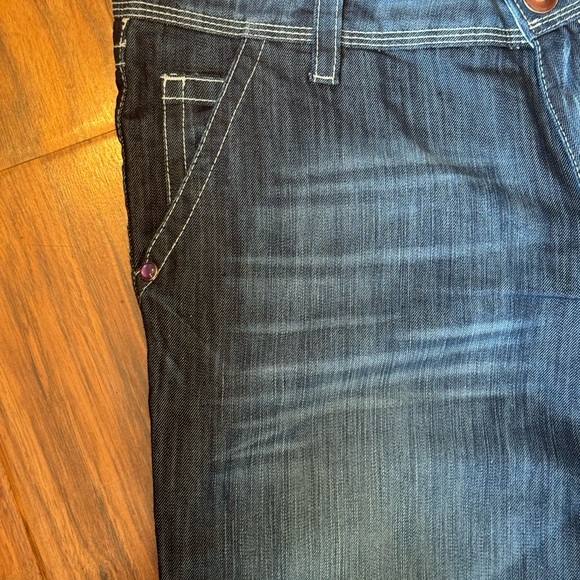 Women Zara TRF Denim Rules blue jeans size 8 preowned - Picture 9 of 16